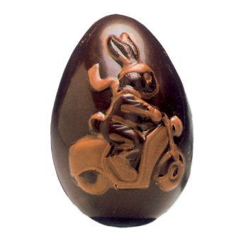 Moule polycarbonate 29 - Oeuf de pâques / Lapin