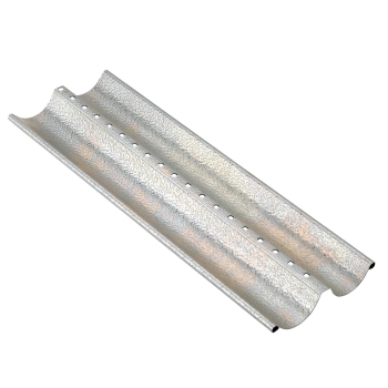 Plaque baguette aluminium 2 gouttières