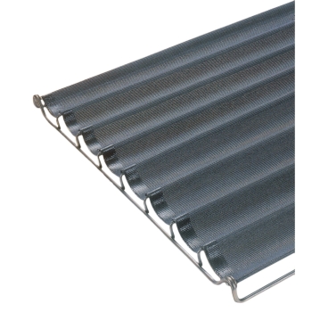 Filet de cuisson inox avec toile souple siliconée