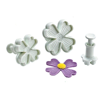Découpoir plastique fleur 4 pétales
