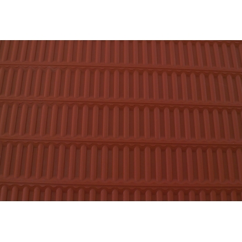 Tapis relief silicone rayures