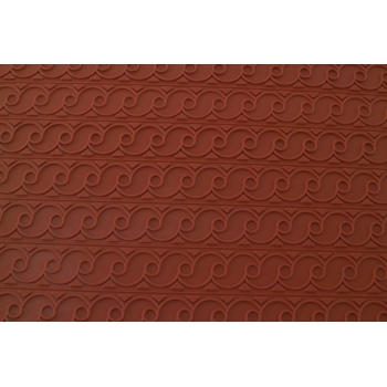 Tapis relief silicone frise