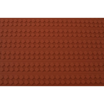 Tapis relief silicone damier