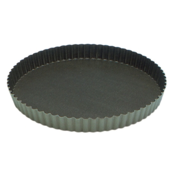 Tourtière cannelée fond fixe