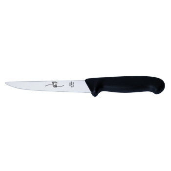 Couteau à saigner noir - 18 cm
