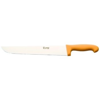 Couteau de boucher manche jaune - 31.5 cm