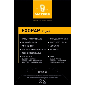 Papier siliconé "Exopap"
