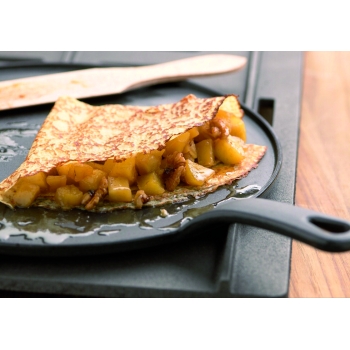 Crêpière fonte noire