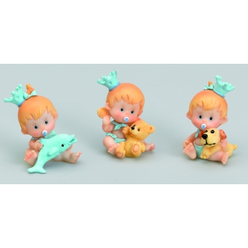 Bébé jouet bleu