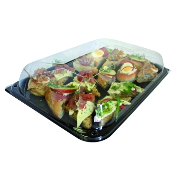 Plats PS avec couvercle
