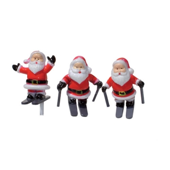 Père Noel sur ski