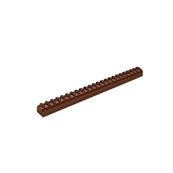 Gouttières à bûchette plastique Allure - paquet de 12