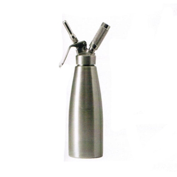 Distributeur de crème Whipper Siphon à Chantilly Professionnel Aluminium  500ml en acier inoxydable Siphons pour Mousses et Crèmes