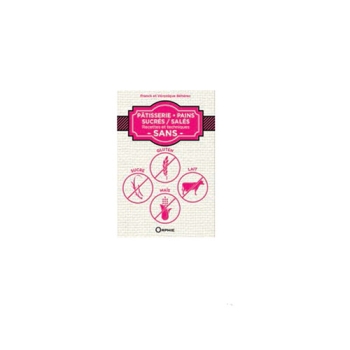 Pâtisserie, pains sans gluten, sucre, lait, mais