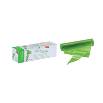 Poche jetable verte