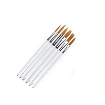 Lot de 6 pinceaux spécial décoration