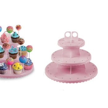 Présentoir sucettes et cupcakes