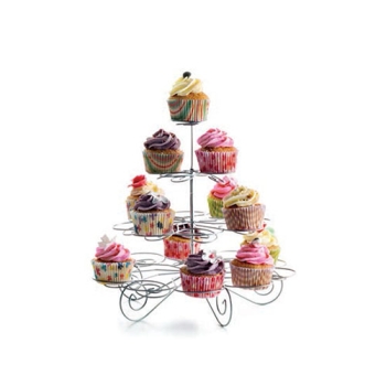 Présentoir à cupcakes métallique -