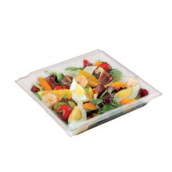 Assiette à couvercle séparé - Fond et couvercle cristal