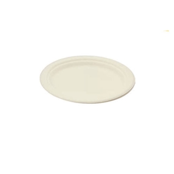 Assiette ovale en fibre de canne