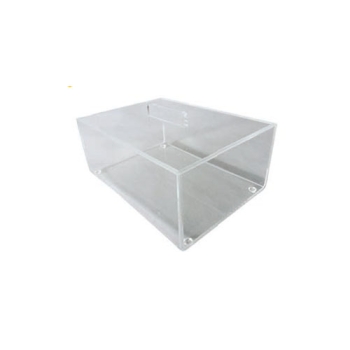 Coffret plexi embouti avec couvercle étanche