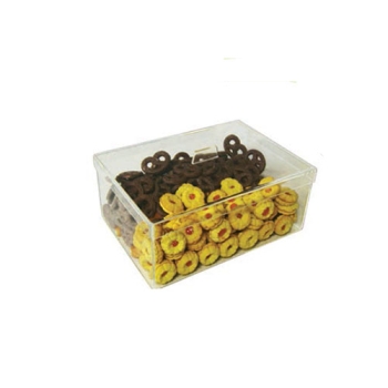 Coffret plexi avec couvercle coiffant