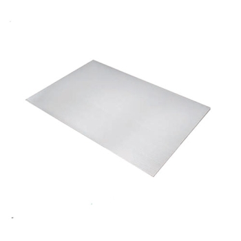 Plaque aluminium sans rebords