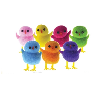 Petit poussin coloris assortis