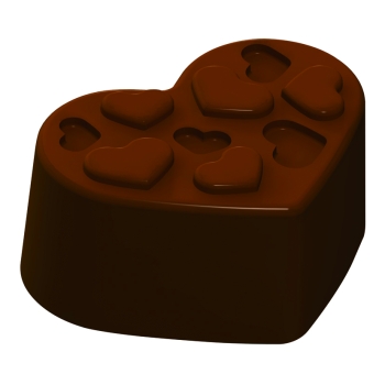 Bonbons coeur - 24 empreintes - 10 g