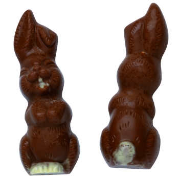 Lapin rieur - 2 empreintes pour un lapin