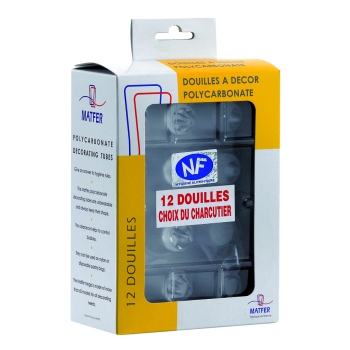 Boîte de 12 douilles "Choix du pâtissier"