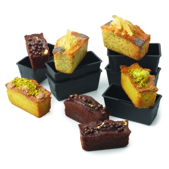 Cake rectangulaire individuel Exoglass® 