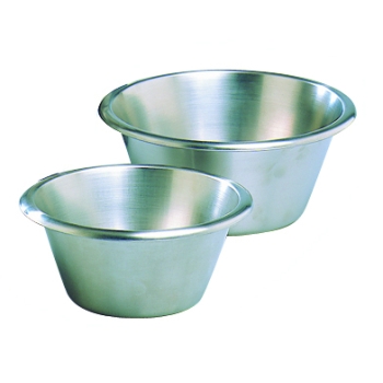 Bassine pâtissière à fond plat