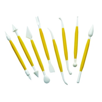 Ébauchoirs à pâte d'amande et sucre glacé