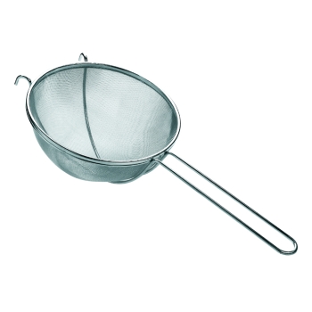 Hotype Lot de 3 Tamis Maille Fine, Cuisine Passoire Mailles avec Poignée,  Tamis la Farine en Acier Inoxydable, pour égoutter Nouille Poudre  Pâtisserie Riz Légumes Blanc D'oeuf, 7cm, 12cm et 18cm 