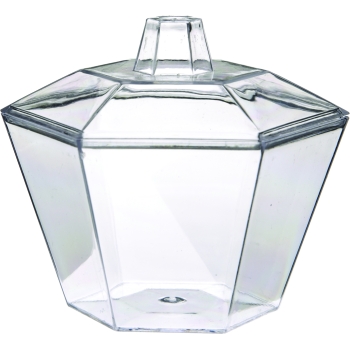 Hexagonale avec couvercle 6.8 cl