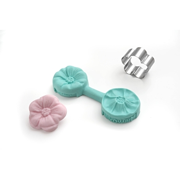 Empreinte silicone  - Fleur 5 pétales (modèle 1)