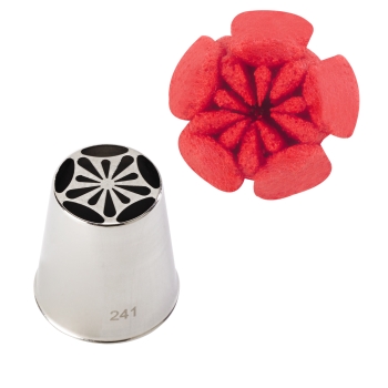 Douille Russe inox spéciales "Décors Fleurs" - Crocus