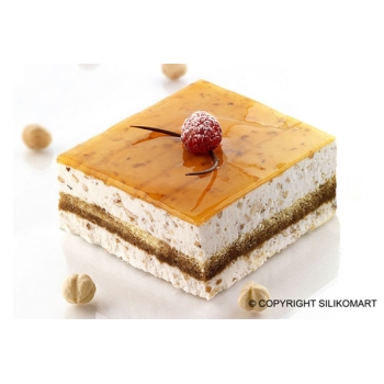  Moule en silicone - TORTAFLEX SQUARE - CARRÉ