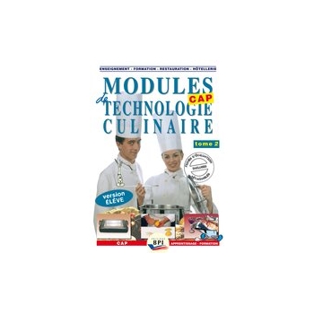 Modules de technologie culinaire 