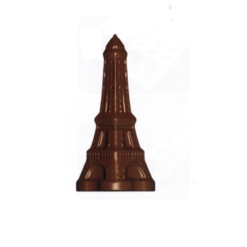 Plaque à bonbons modèle mini tour eiffel