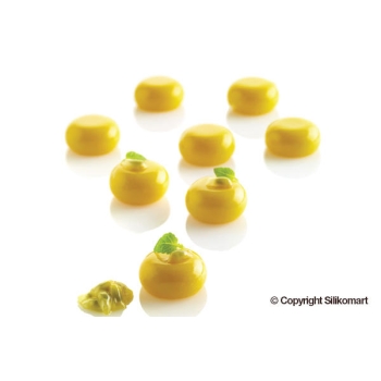  Moule en silicone - 35 micro ronds bombés "MICRO STONE" x 5 ml