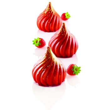  Moule en silicone - moule sphère torsadée "RUSSIAN TALE 125" - 5x125 ml