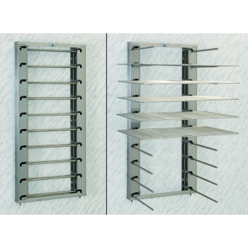 Echelle murale pliable 