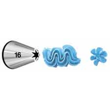 Wilton - douille décorative #016