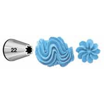 Wilton - douille décorative #022