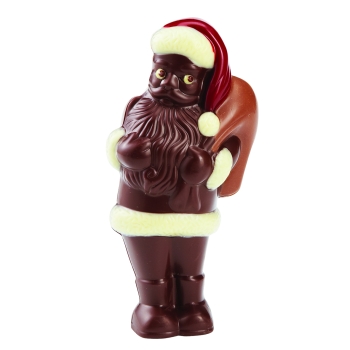 Moule polycarbonate chocolat père-Noël debout