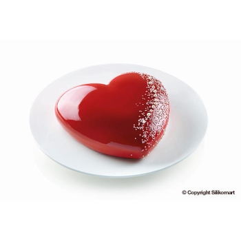  Moule en silicone 3D - BATTICUORE - 1523 ml 