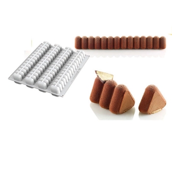  Moule en silicone - Plaque 4 moules Trilogy- 2000 ml 