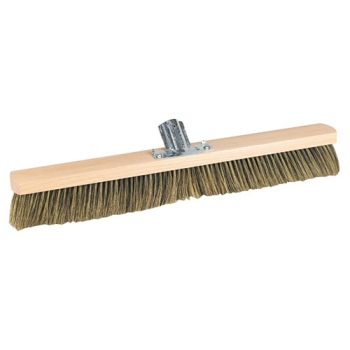 Balai de soie 60 cm emmanchure métal
